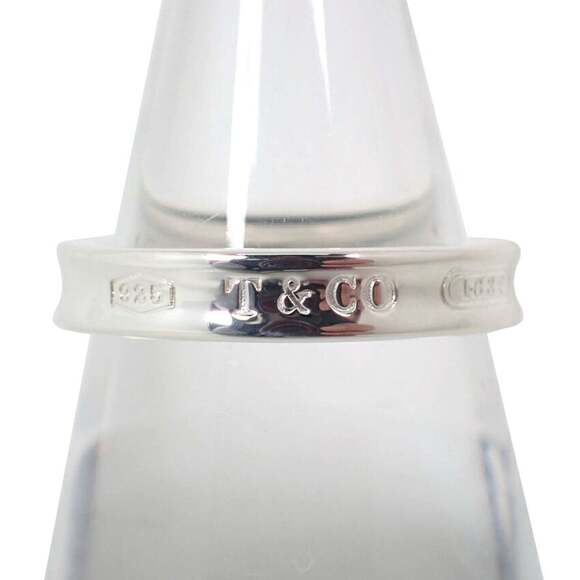 TIFFANY & Co. 925 1837 Narrow Ring Size 14